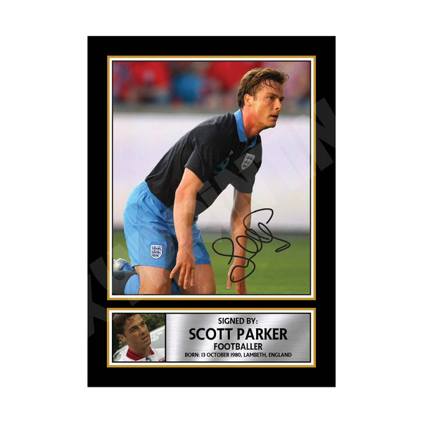 SCOTT PARKER 2 Football Player Printed Signature Print