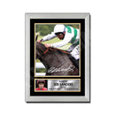SEB SANDERS Limited Edition Horse Racer Signed Print - Horse Racing