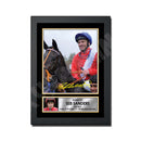 SEB SANDERS 2 Limited Edition Horse Racer Signed Print - Horse Racing