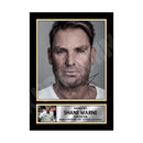 SHANE WARNE 2 Limited Edition Cricketer Signed Print - Cricket Player