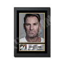 SHANE WARNE 2 Limited Edition Cricketer Signed Print - Cricket Player
