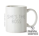 She's The Boss - Adult Mug