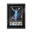 SHIKHAR DHAWAN Limited Edition Cricketer Signed Print - Cricket Player
