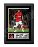 SHINJI KAGAWA 2 Limited Edition Football Player Signed Print - Football