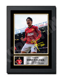 SHINJI KAGAWA (1) Limited Edition Football Player Signed Print - Football