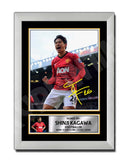 SHINJI KAGAWA (1) Limited Edition Football Player Signed Print - Football