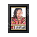 SHINSUKE NAKAMURA Limited Edition MMA Wrestler Signed Print - MMA Wrestling