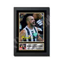 SIDEBOTTOM signature Limited Edition Cricketer Signed Print - Cricket Player