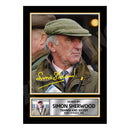 SIMON SHERWOOD Limited Edition Horse Racer Signed Print - Horse Racing