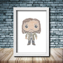 Personalised Sirius Word Art Poster Print - Inspired By Pop Figures