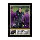 SLAVEN BILIC 2 Limited Edition Football Player Signed Print - Football