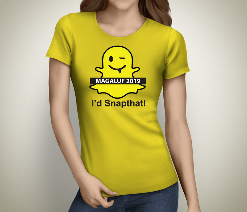 Snapthat Colour Hen T-Shirt - Any Name - Party Tee