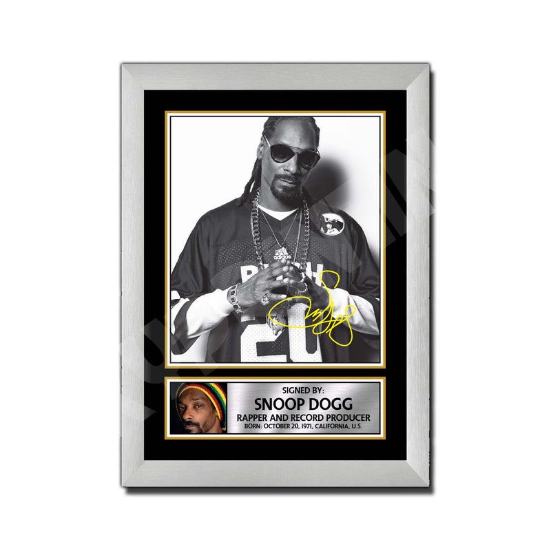 SNOOP DOGG 2 Limited Edition Music Signed Print