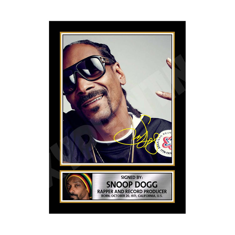 SNOOP DOGG (1) Limited Edition Music Signed Print