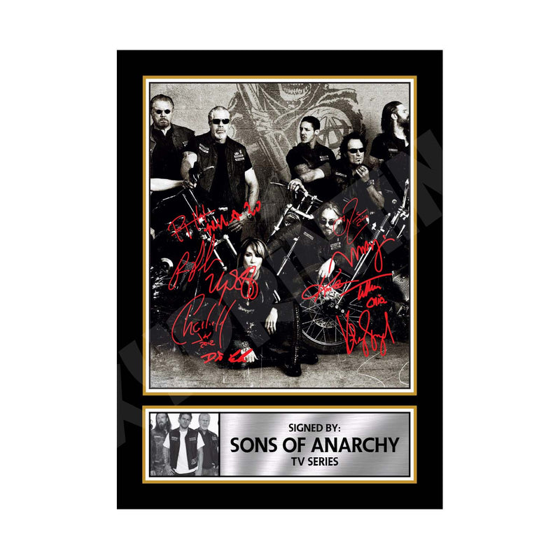 SONS OF ANARCHY CAST MULTI SIGNED PHOTO 2 Limited Edition Tv Show Signed Print