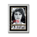 SOPHIA LOREN 2 Limited Edition Tv Show Signed Print