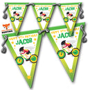 SPEED RACING BIKE PARTY Bunting Premium Party Decorations  (Standard Bunting (14.8cm X 21cm))