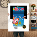 SQOON Retro GAME INSPIRED THEME Nintendo NES Gaming A4 A3 A2 Or A1 Poster Art 535
