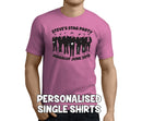 Stag Party Suits Black Custom Stag T-Shirt - Any Name - Party Tee