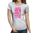 Standard Hen Colour Hen T-Shirt - Any Name - Party Tee