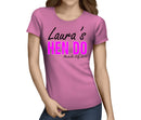 Standard Hen Swirl Colour Hen T-Shirt - Any Name - Party Tee