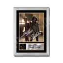 STEPHEN AMELL GRANT GUSTIN ARROW VS FLASH SIGNED (1) Limited Edition Tv Show Signed Print