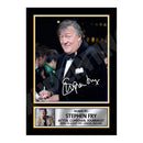 STEPHEN FRY Limited Edition Golfer Signed Print - Golf