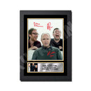 STEPHEN MERCHANT, RICKY GERVAIS AND KARL PILKINGTON 2 Limited Edition Tv Show Signed Print