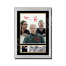 STEPHEN MERCHANT, RICKY GERVAIS AND KARL PILKINGTON 2 Limited Edition Tv Show Signed Print
