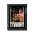 STEPHEN THOMPSON Limited Edition MMA Wrestler Signed Print - MMA Wrestling