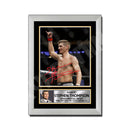 STEPHEN THOMPSON 2 Limited Edition MMA Wrestler Signed Print - MMA Wrestling