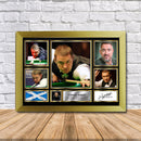 Stephen Hendry Limited Edition Signed Print