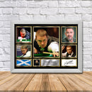 Stephen Hendry Limited Edition Signed Print