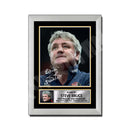 STEVE BRUCE 2 Limited Edition Football Player Signed Print - Football