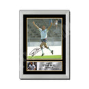 STEVE BULL 2 Limited Edition Football Player Signed Print - Football