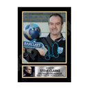 STEVE CLARKE 2 Limited Edition Football Player Signed Print - Football