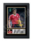 STEVE COPPELL (1) Limited Edition Football Player Signed Print - Football