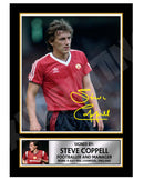 STEVE COPPELL (1) Limited Edition Football Player Signed Print - Football