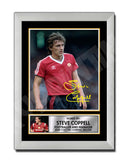 STEVE COPPELL (1) Limited Edition Football Player Signed Print - Football