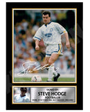 STEVE HODGE Limited Edition Football Player Signed Print - Football