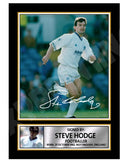 STEVE HODGE 2 Limited Edition Football Player Signed Print - Football