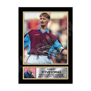 STEVE LOMAS 2 Limited Edition Football Player Signed Print - Football
