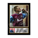 STEVE LOMAS (1) Limited Edition Football Player Signed Print - Football