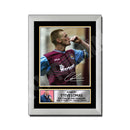 STEVE LOMAS (1) Limited Edition Football Player Signed Print - Football