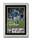 STEVE MCMANAMAN 2 Limited Edition Football Player Signed Print - Football
