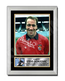 STEVE OGRIZOVIC 2 Limited Edition Football Player Signed Print - Football
