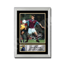 STEVE POTTS (1) Limited Edition Football Player Signed Print - Football