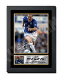 STEVE WATSON Limited Edition Football Player Signed Print - Football