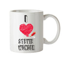 I Love STEVIE WONDER Celebrity Mug