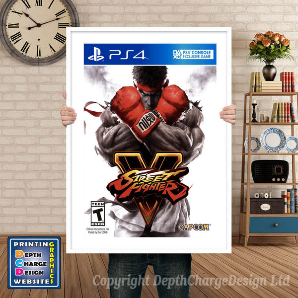 Street Fighter PS4 PS4 Game Inspired Theme PS4 Game Inspired Theme Retro Gaming